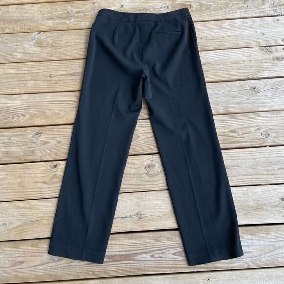 Weekend MaxMara Black Trouser Dress Pants Size 10 - Picture 2 of 3